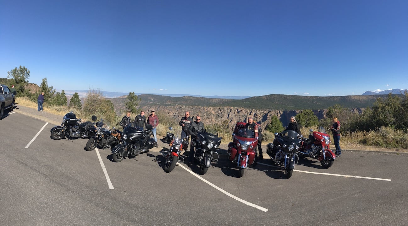 Wir am Black Canyon
