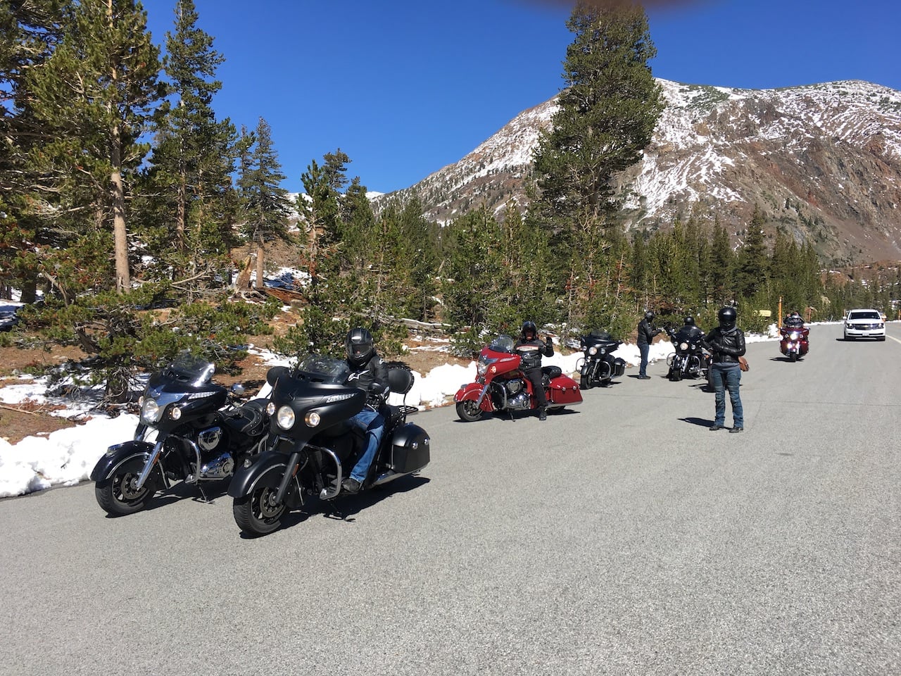 Yosemite mit Schnee